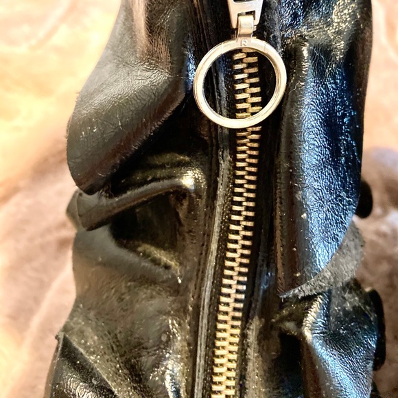 ZARA Ruffle Zip Up Ankle boots - Picture 5 of 7